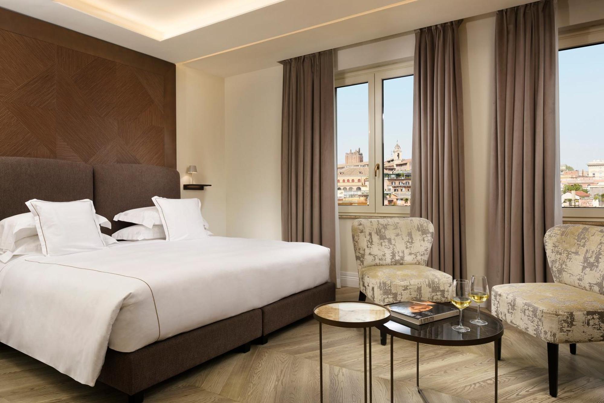 FH55 Grand Hotel Palatino Roma Esterno foto