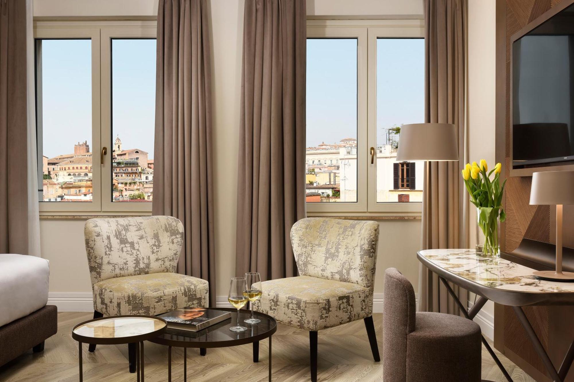 FH55 Grand Hotel Palatino Roma Esterno foto