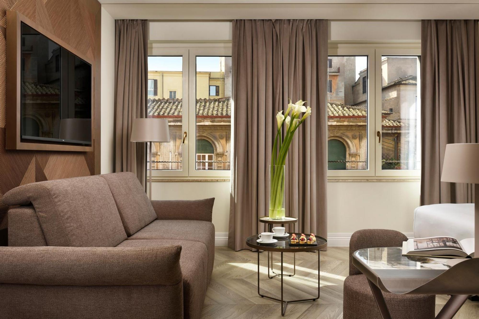 FH55 Grand Hotel Palatino Roma Esterno foto
