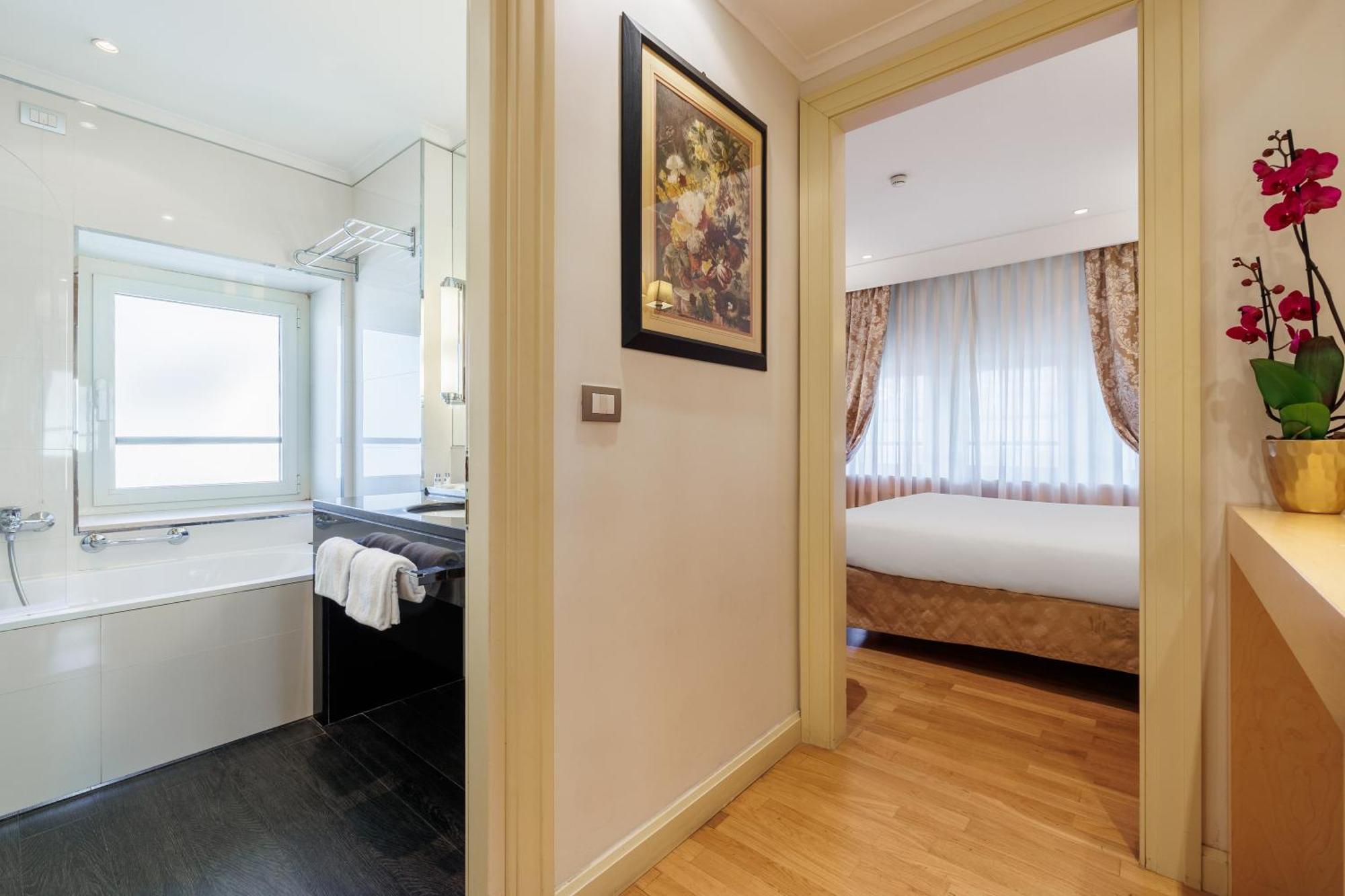 FH55 Grand Hotel Palatino Roma Esterno foto