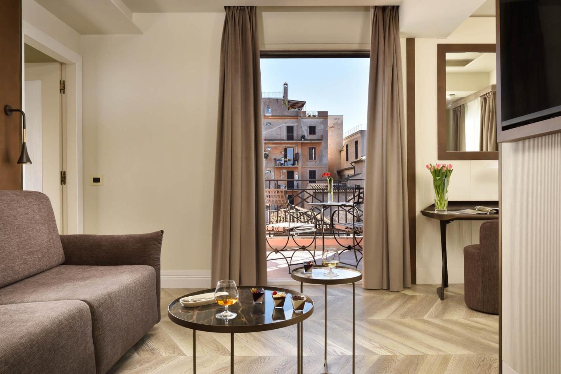 FH55 Grand Hotel Palatino Roma Esterno foto