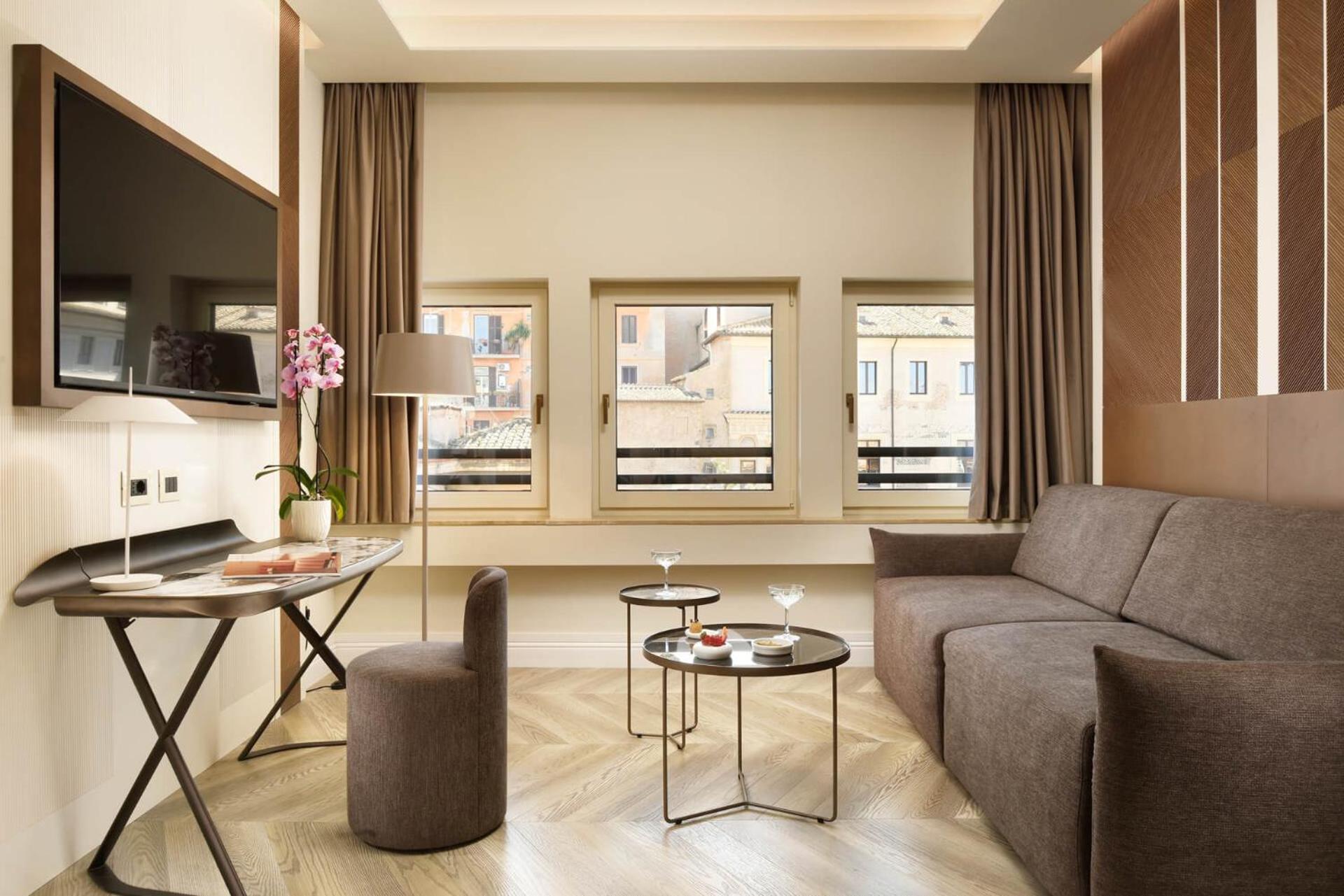 FH55 Grand Hotel Palatino Roma Esterno foto
